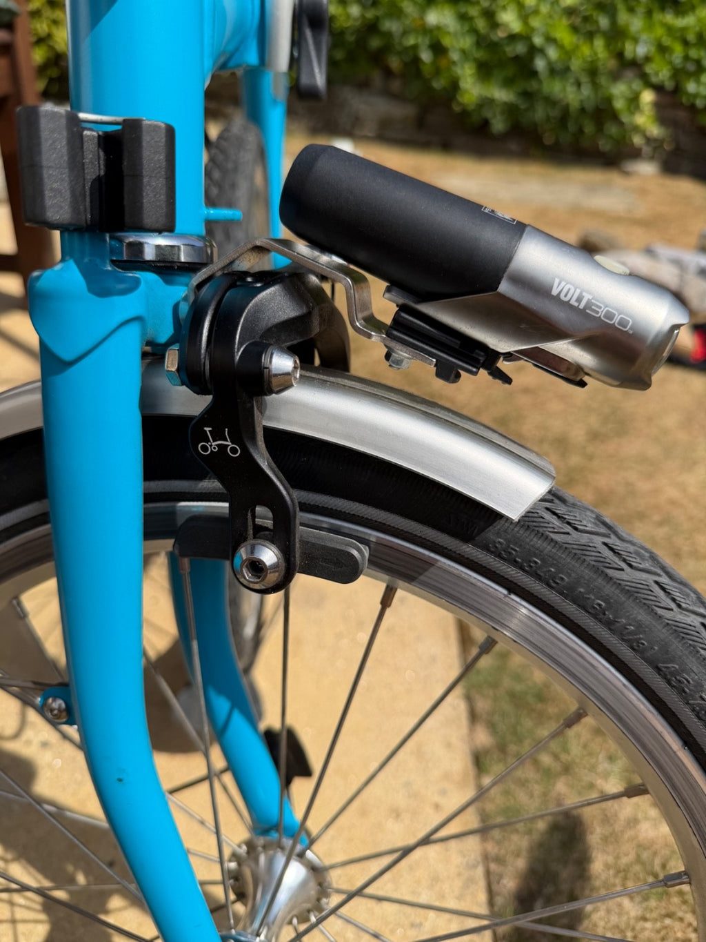Brompton C Line M6L  (6 Speed) folding bicycle - BLUE (VERY GOOD CONDITION)