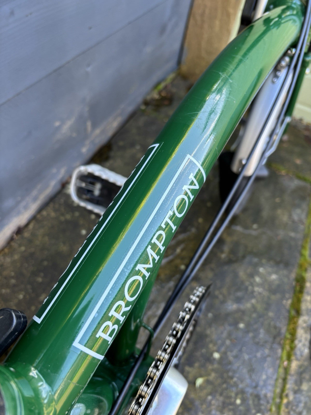 Brompton M3R folding bicycle in Racing Green - Light Leisure Used