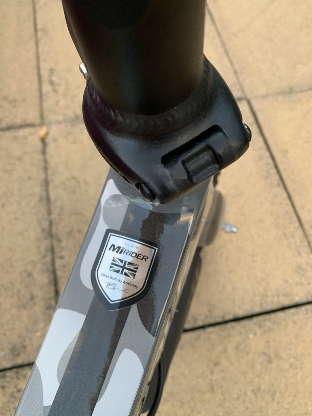 MiRider One Folding Cycle camo , 16-inch Wheels Used.
