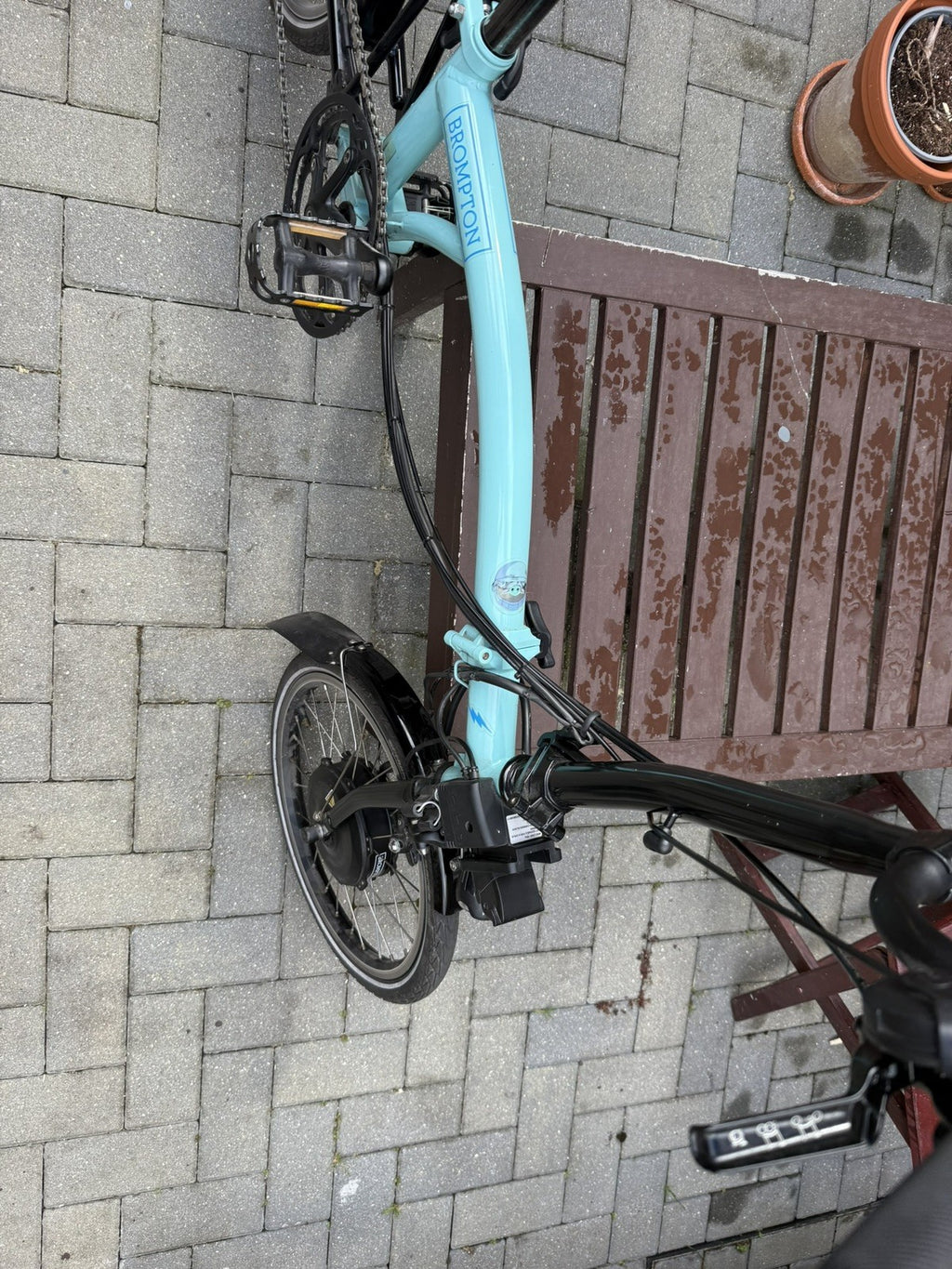 Brompton M6L E 6 Speed Mid Folding Bike