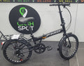 FHW 20" Folding Bike 7-Speed Disc Brakes Black NEW Ex-Display