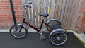 Pashley Tri-1 Folding Trike Burgundy Red - Excellent Condition