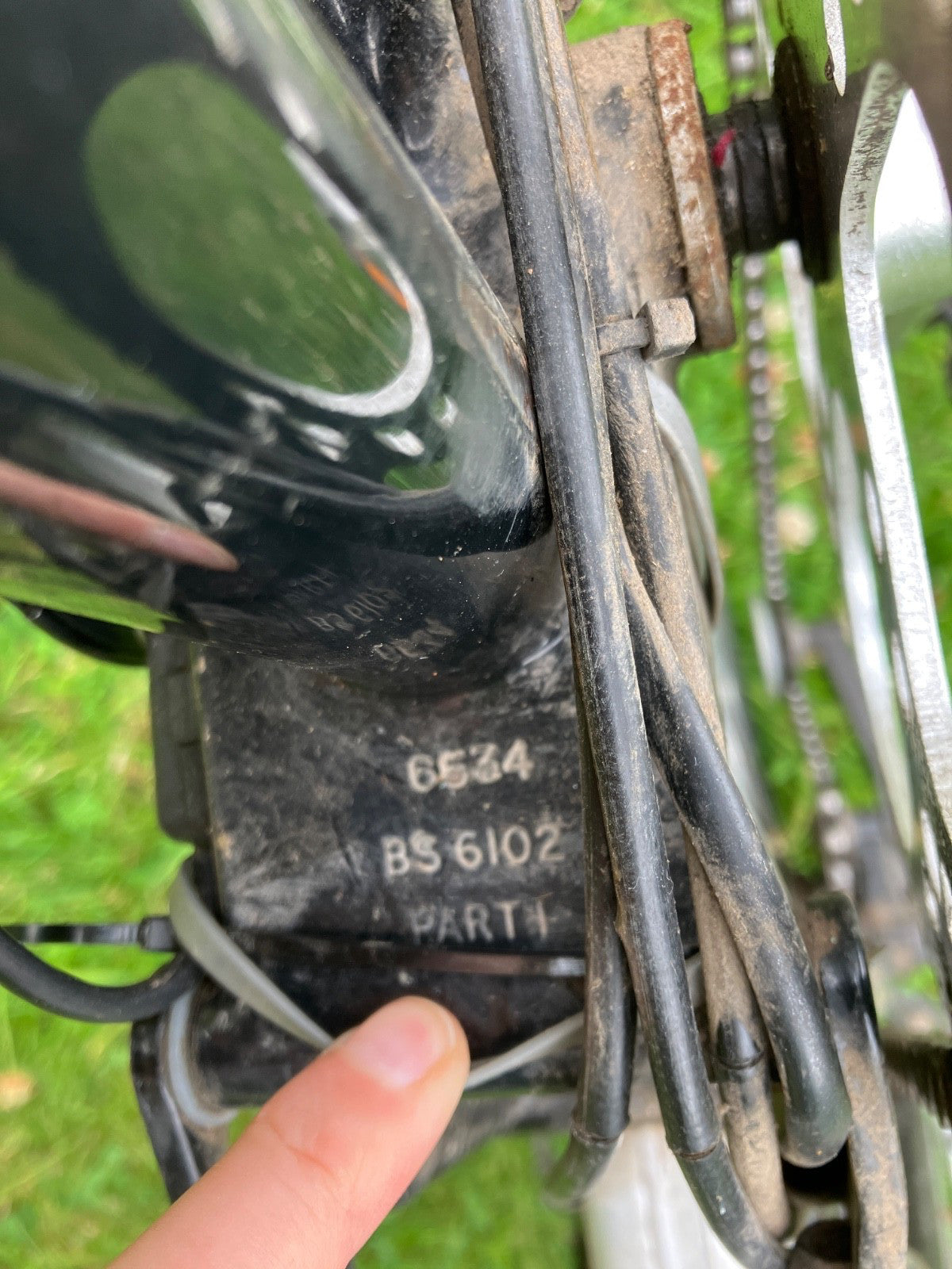 Vintage Brompton 1992-97 M5R 5-Speed Black – Modified with Swytch Conversion Kit