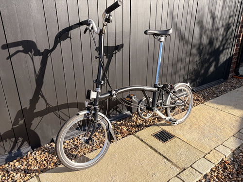 Brompton 6-speed Black Folding Bike late 2021