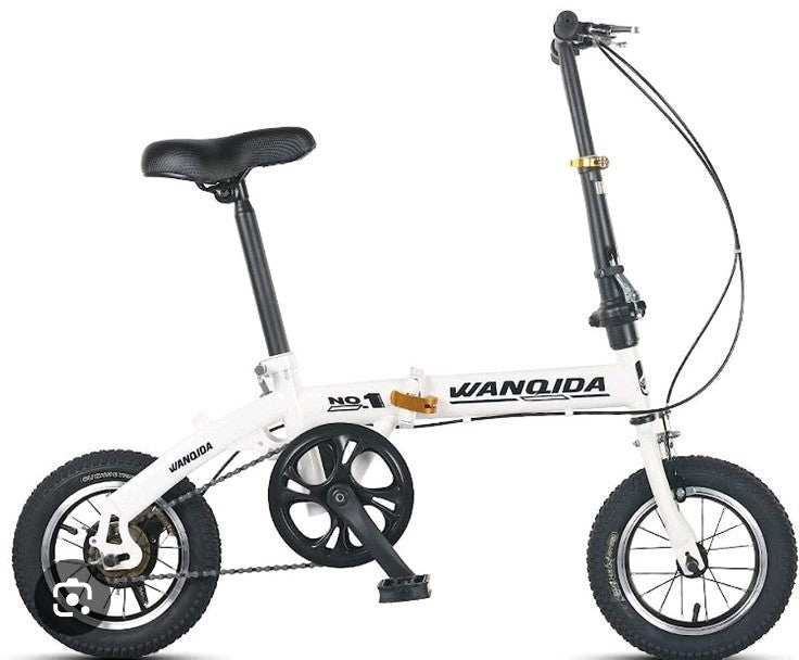 Mini Folding Bike Disc Brakes Folding Cycle Quick Fold for City, Adults, Kids
