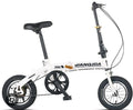 Mini Folding Bike Disc Brakes Folding Cycle Quick Fold for City, Adults, Kids