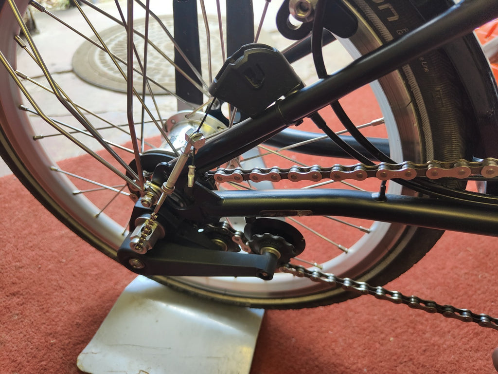 Brompton 3-Speed Sturmey Archer Black Foldable Bicycle