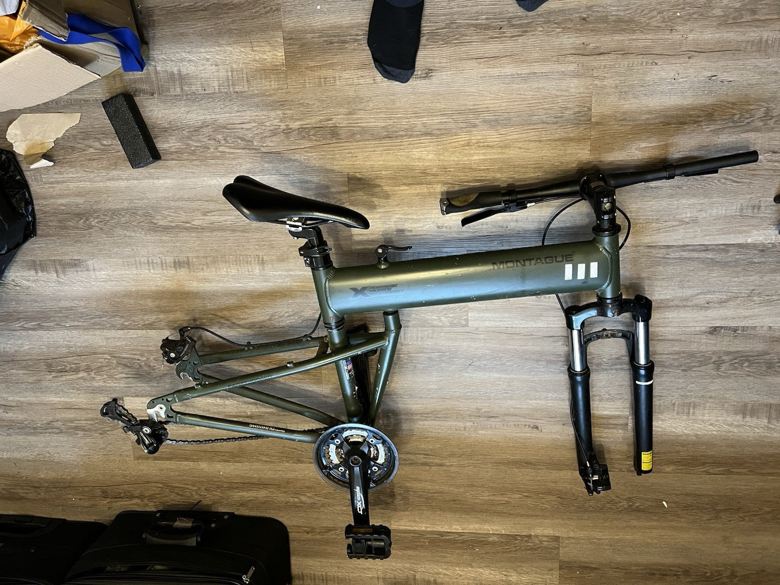 Montague Paratrooper Folding Mountain Bike Frame Only