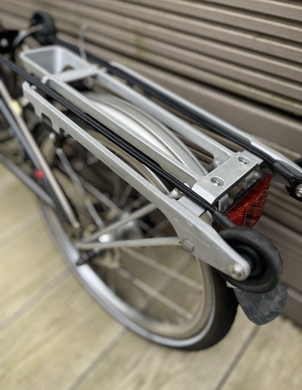 Brompton C Line S6R (6 Speed) folding bicycle - Raw Lacquer