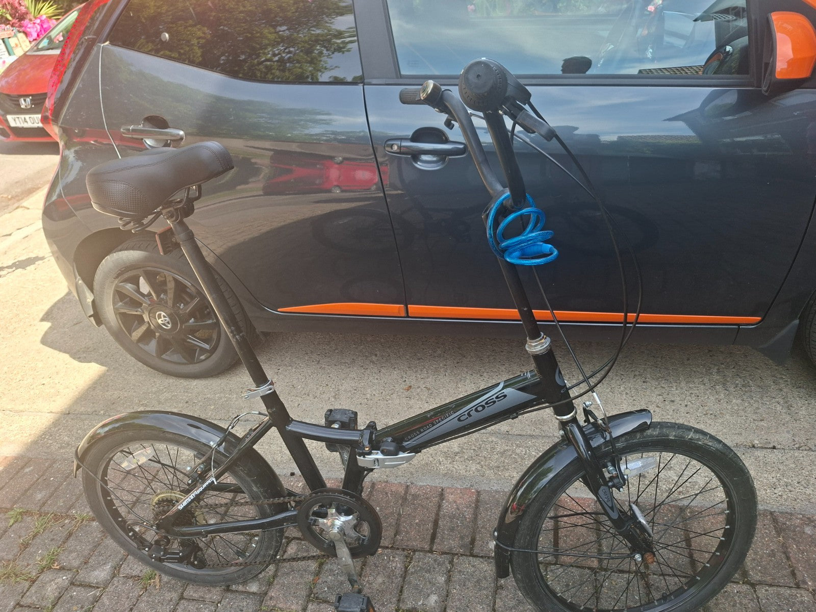 cross folding bike - TWO available. Price is for one