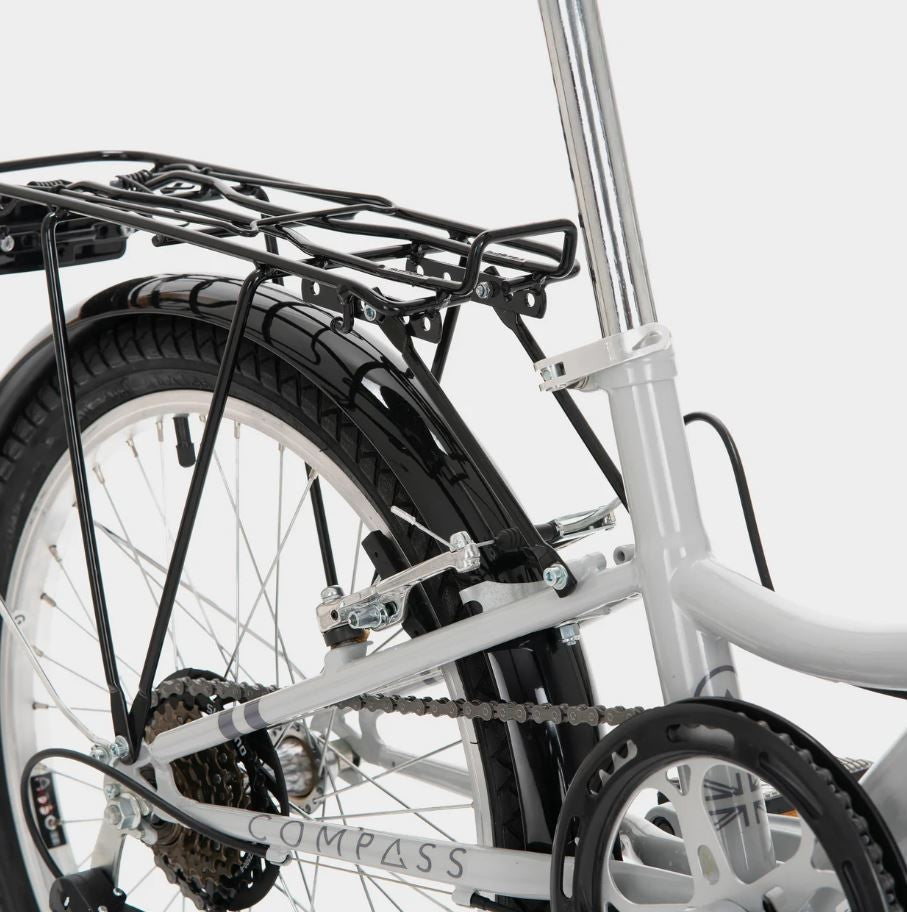 Compass 'Northern' Folding Bike - Blue/White