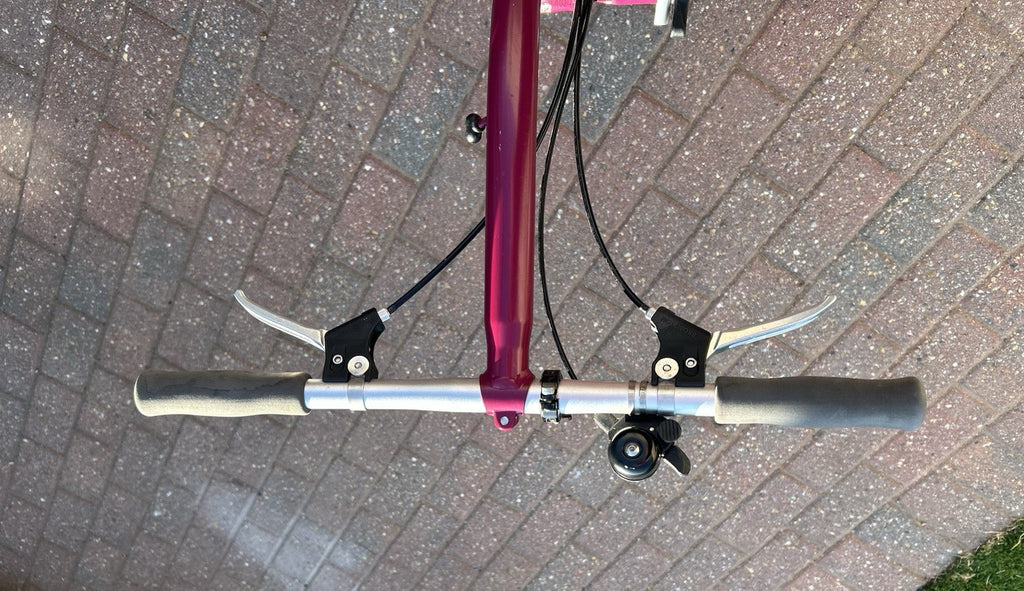Brompton M6L-X Superlight Titanium – 6 Speed – Claret – 2011 Bike & Accessories