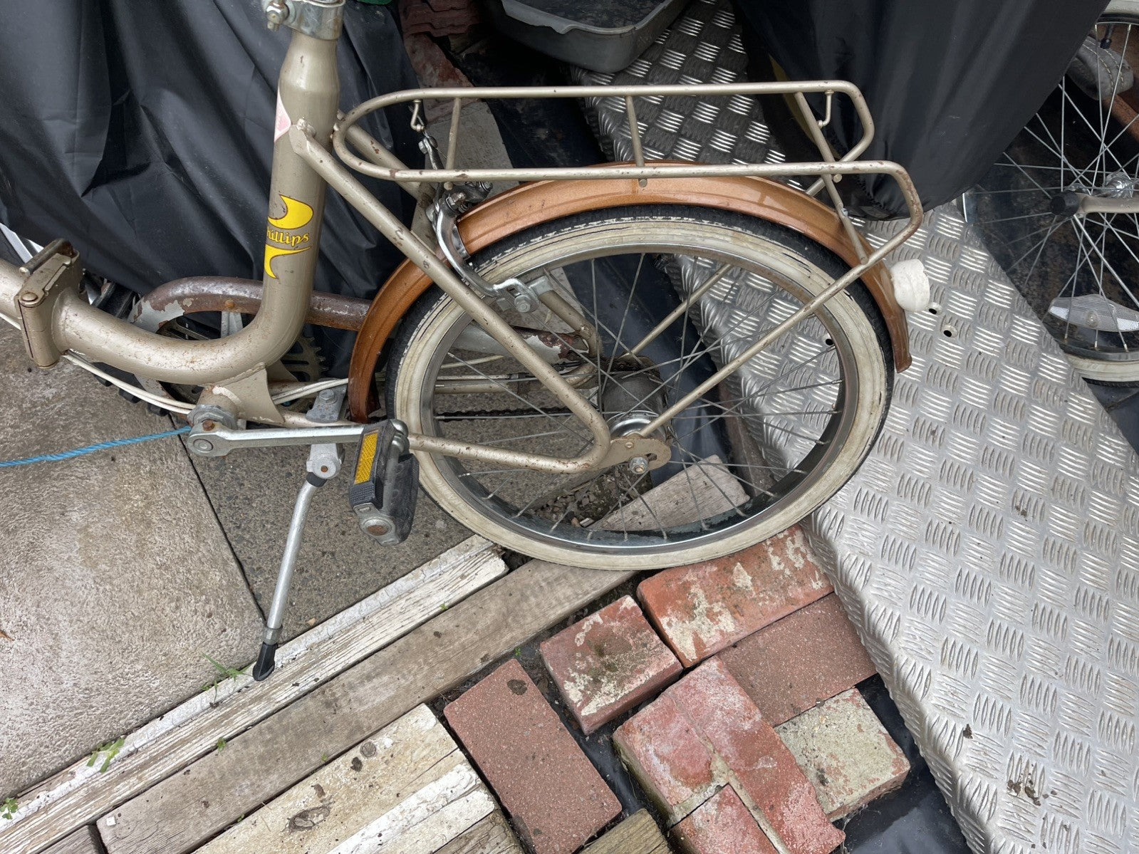 Foldable Folding Bicycle Phillips FOLDA have X 2 Matching Ones, Listing for one!