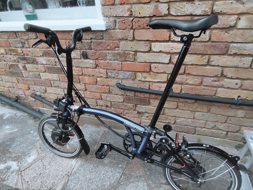 Brompton C Line 6 Speed Folding Cloud Metallic