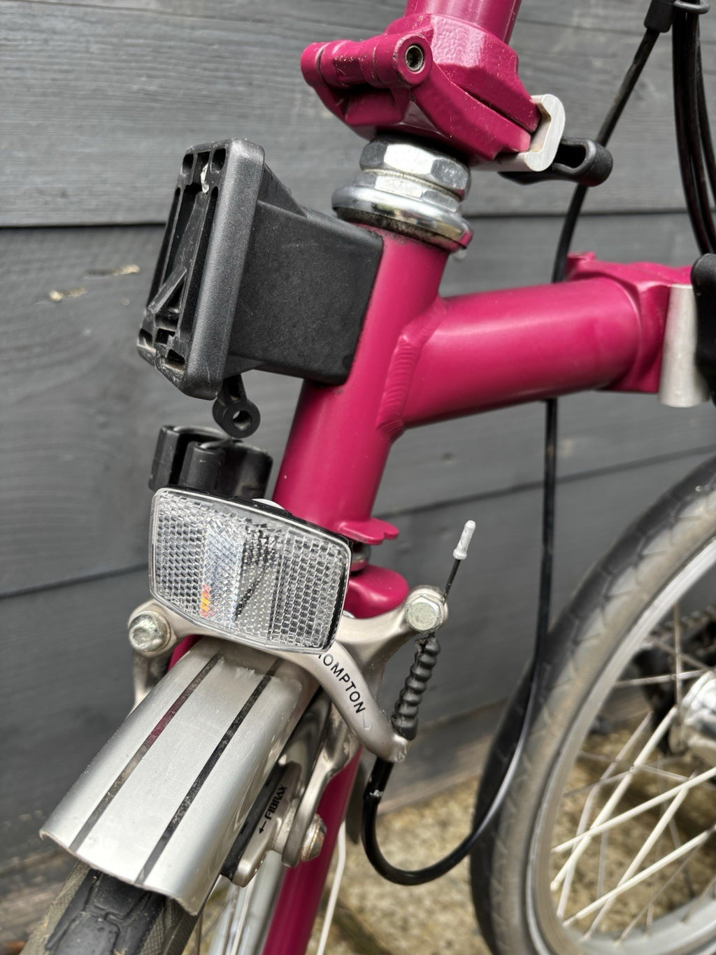 Brompton M6L in Berry Crush Folding bike C Line Equivalent - Leisure Use Only