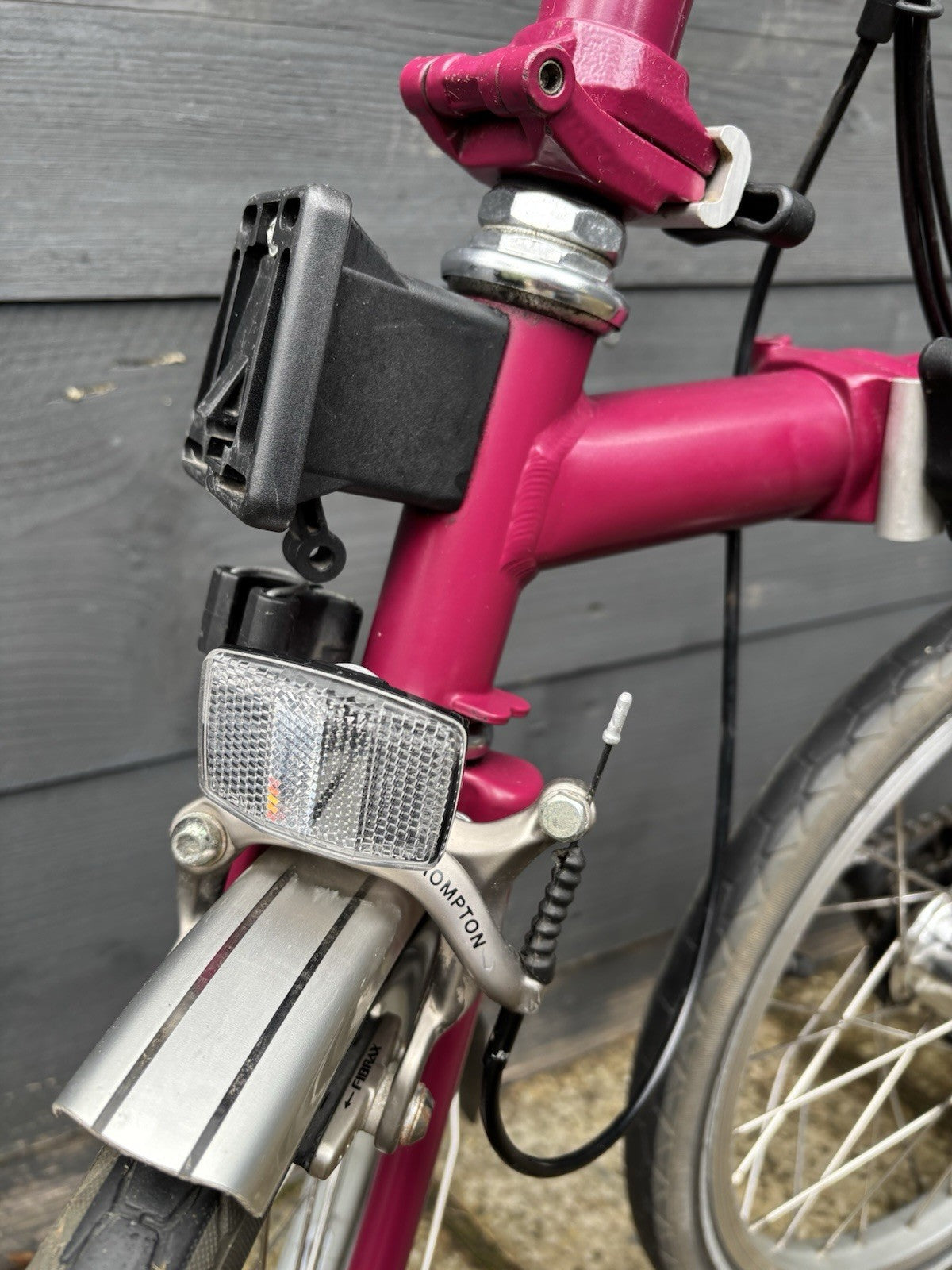 Brompton M6L in Berry Crush Folding bike C Line Equivalent - Leisure Use Only