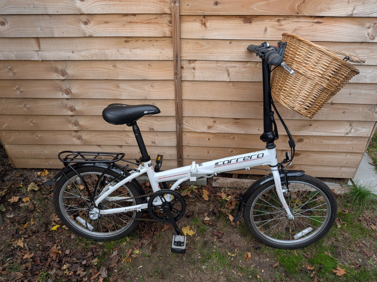 Carrera Foldable White Bike