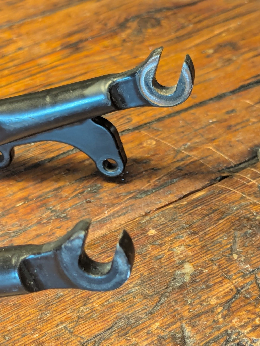 Brompton kinetics disc fork and wheel, Hope hub