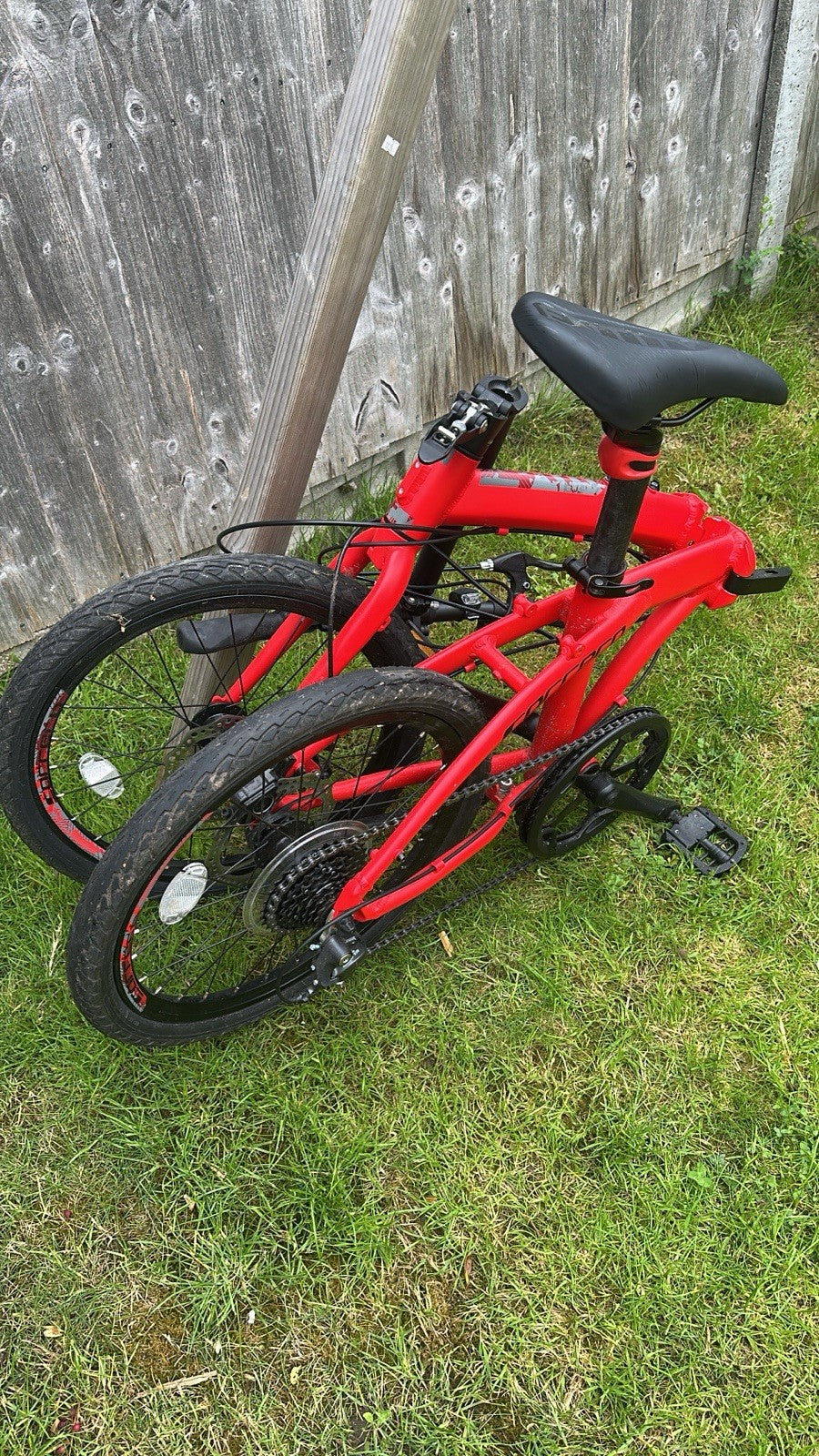 Carrera Intercity Unisex 8 Speed Folding Bike Folder Fold Up Repair Commuter LDN