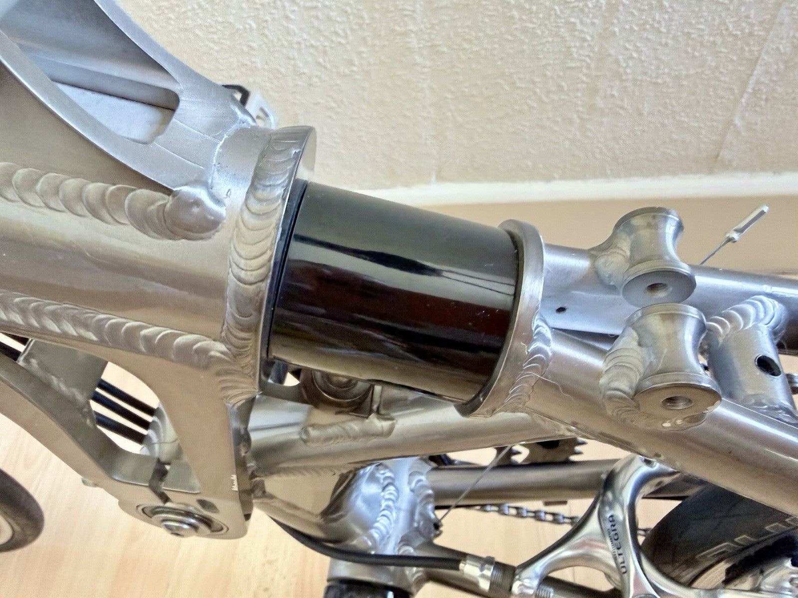 Airnimal Chameleon Folding Bike. Very Rare Naked Lacquer Finish. Stunning!