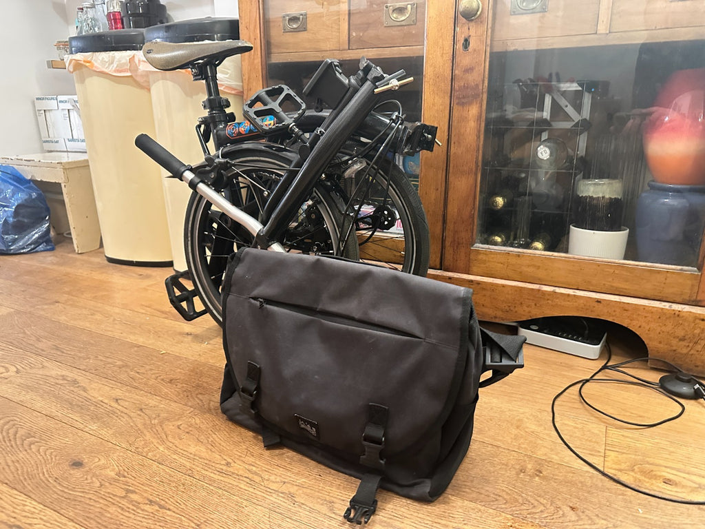 Brompton  P Line 4 Speed Folding Bike, Low Bar, upgraded Parts & Metro Bag