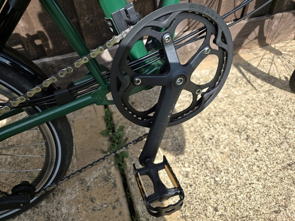 Brompton C Line 12-Speed hi Bar 2026 Racing Green Folding Bike