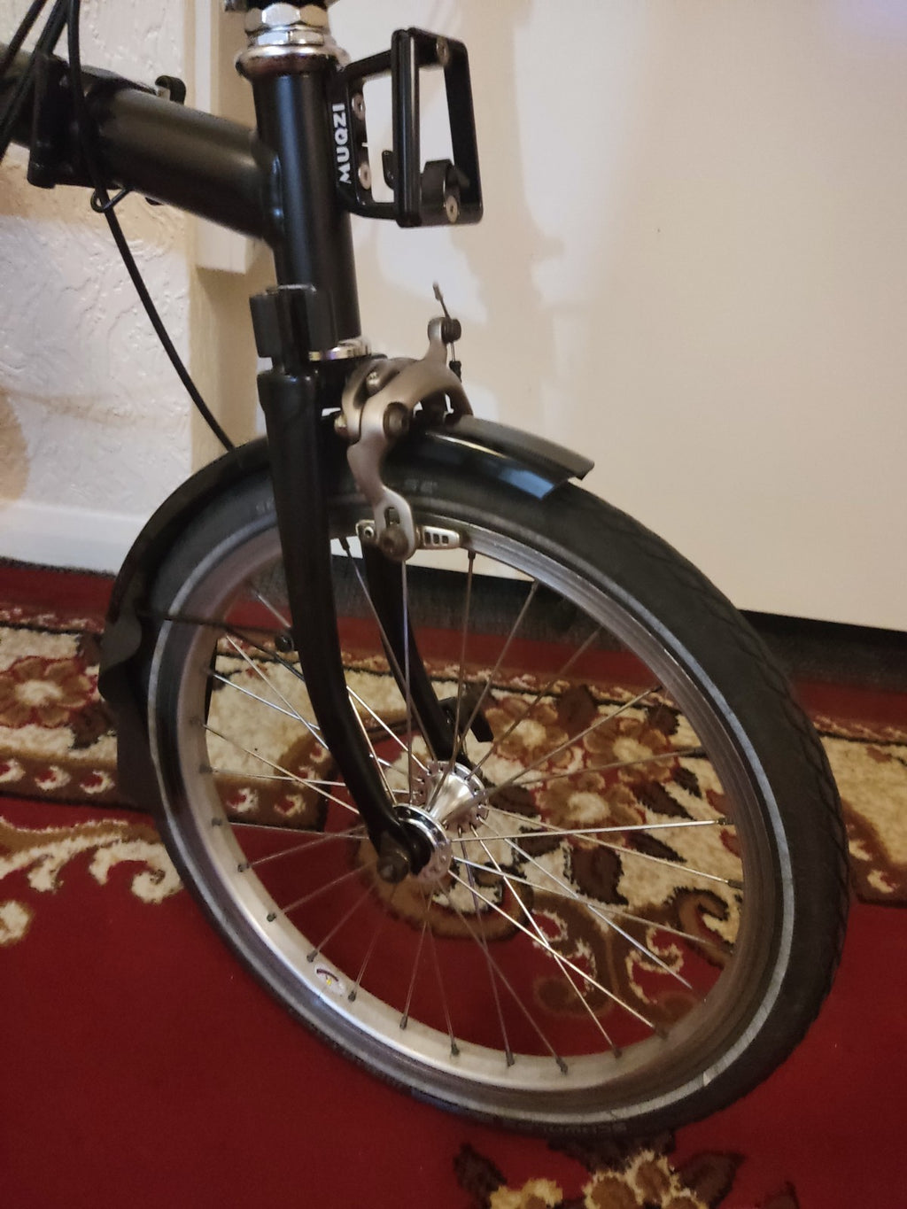 Folding Bikes Brompton 6 Speed Folding Bike Lightweight Aluminum Alloy