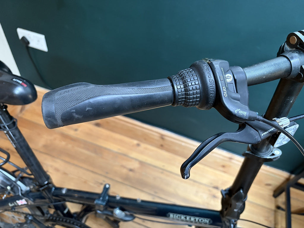 Bickerton Portable Junction 1507 Folding Bicycle in Green, Fully Working
