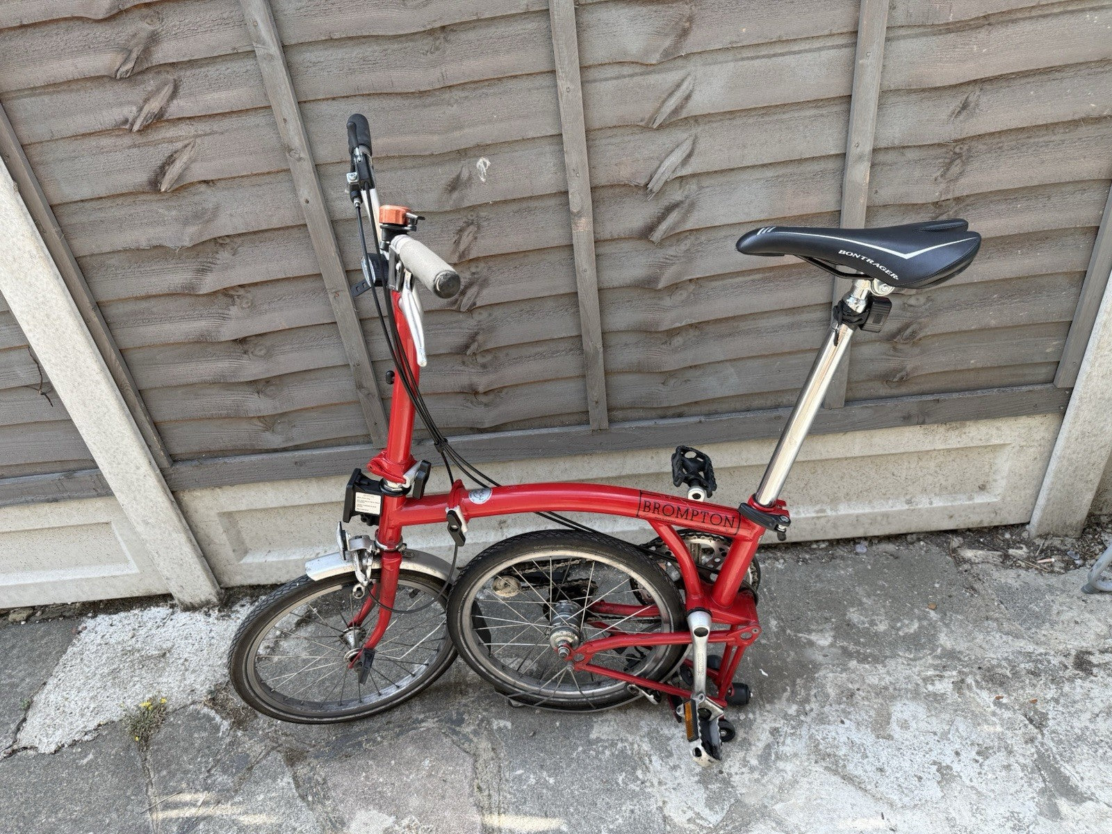 Brompton M3L Folding Bike - Red (3 Speed) - SE9 Collection Only