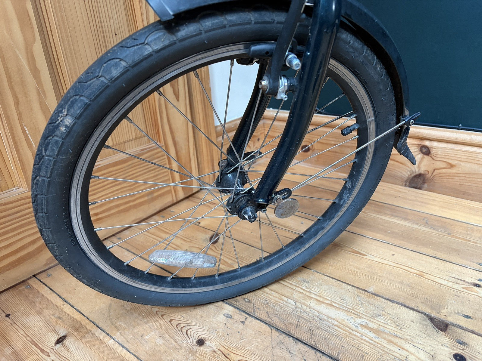 Bickerton Portable Junction 1507 Folding Bicycle in Green, Fully Working