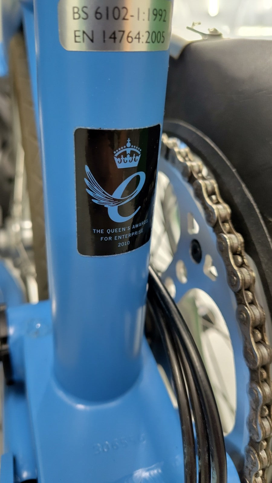 Brompton C Line Explore M6R rack mudguards six gears medium Only test ridden