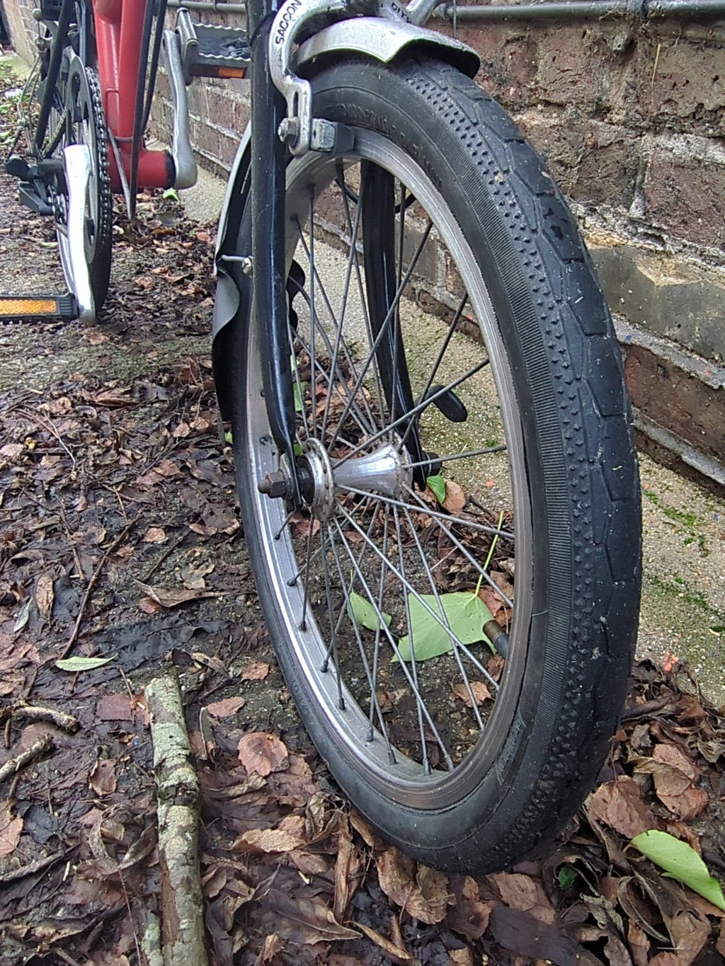 Brompton L5, 1997, Folding Bike, Excellent Condition, Red, Sturmey Archer