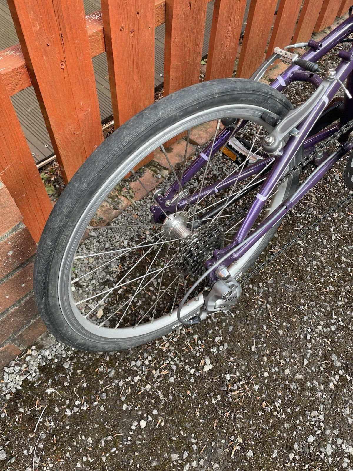 Dahon Folding Bike 20” Kinetik Comp Racing Wheels.