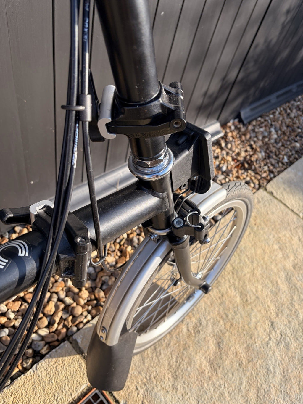 Brompton 6-speed Black Folding Bike late 2021