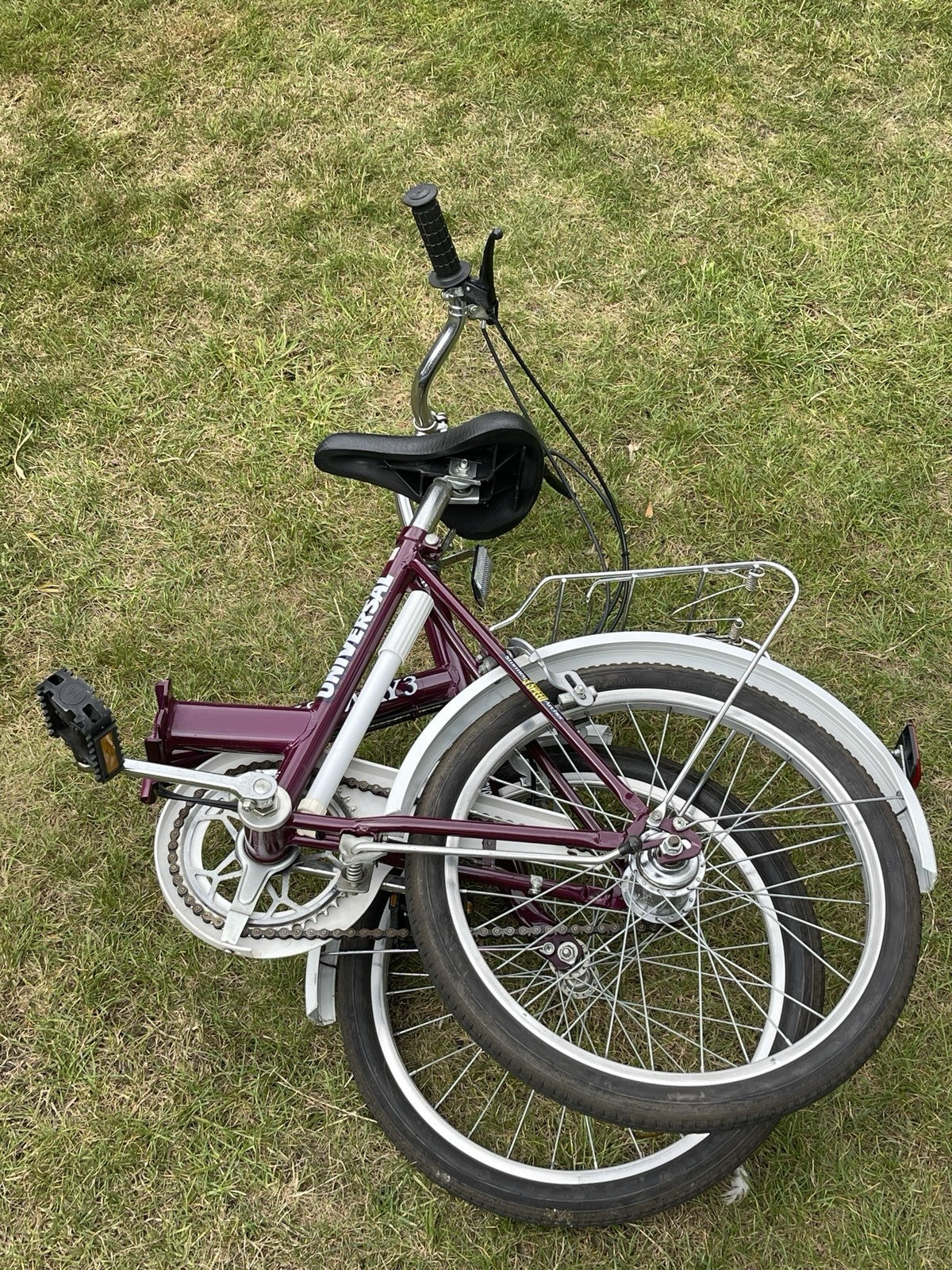 Universal Stowaway 3 Folding Bike 3 -Speed, 20" Wheels, Scruffy