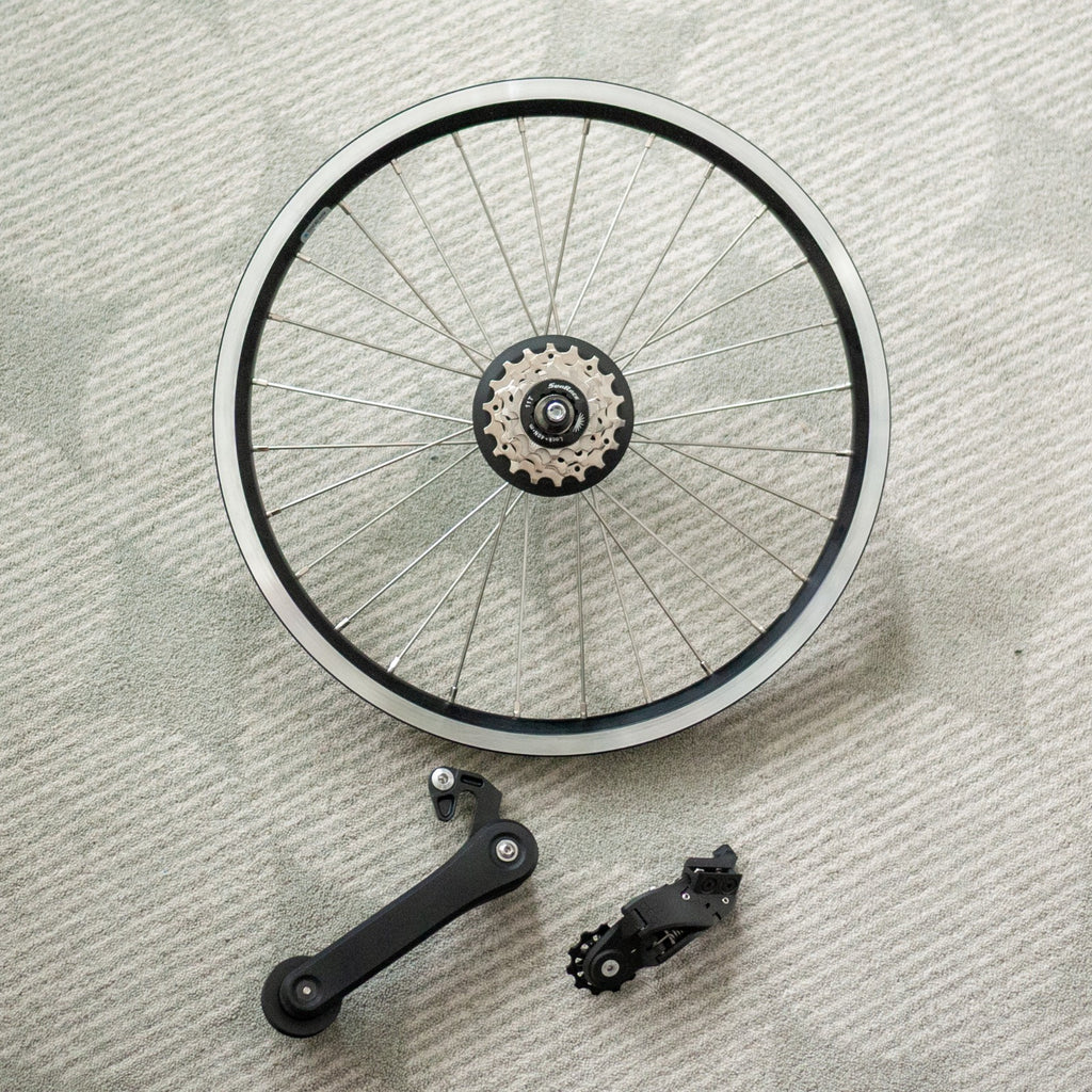 Brompton Folding Bike 2026 Advance Rear Wheel 4 Speed Tensioner Deraillieur