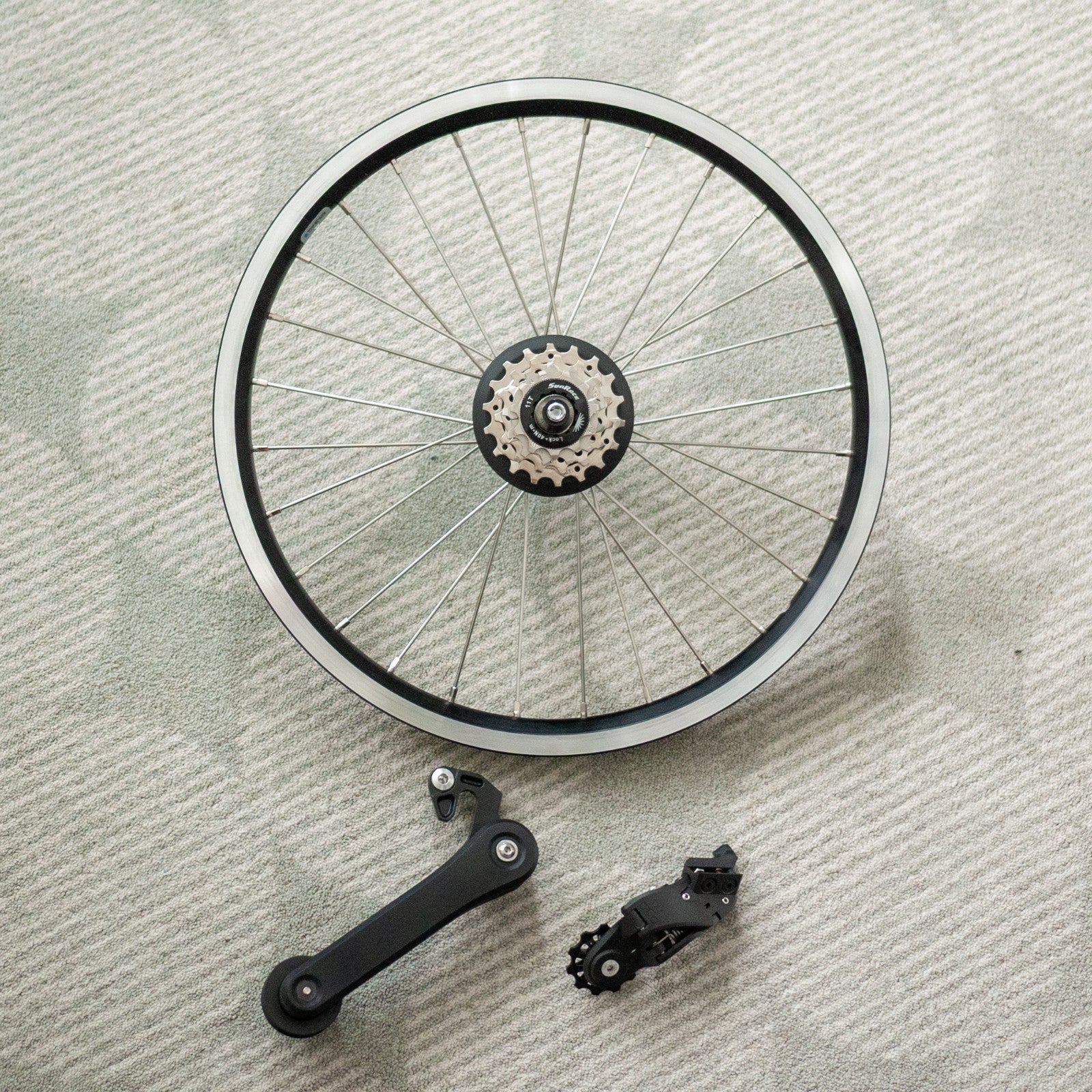 Brompton Folding Bike 2026 Advance Rear Wheel 4 Speed Tensioner Deraillieur