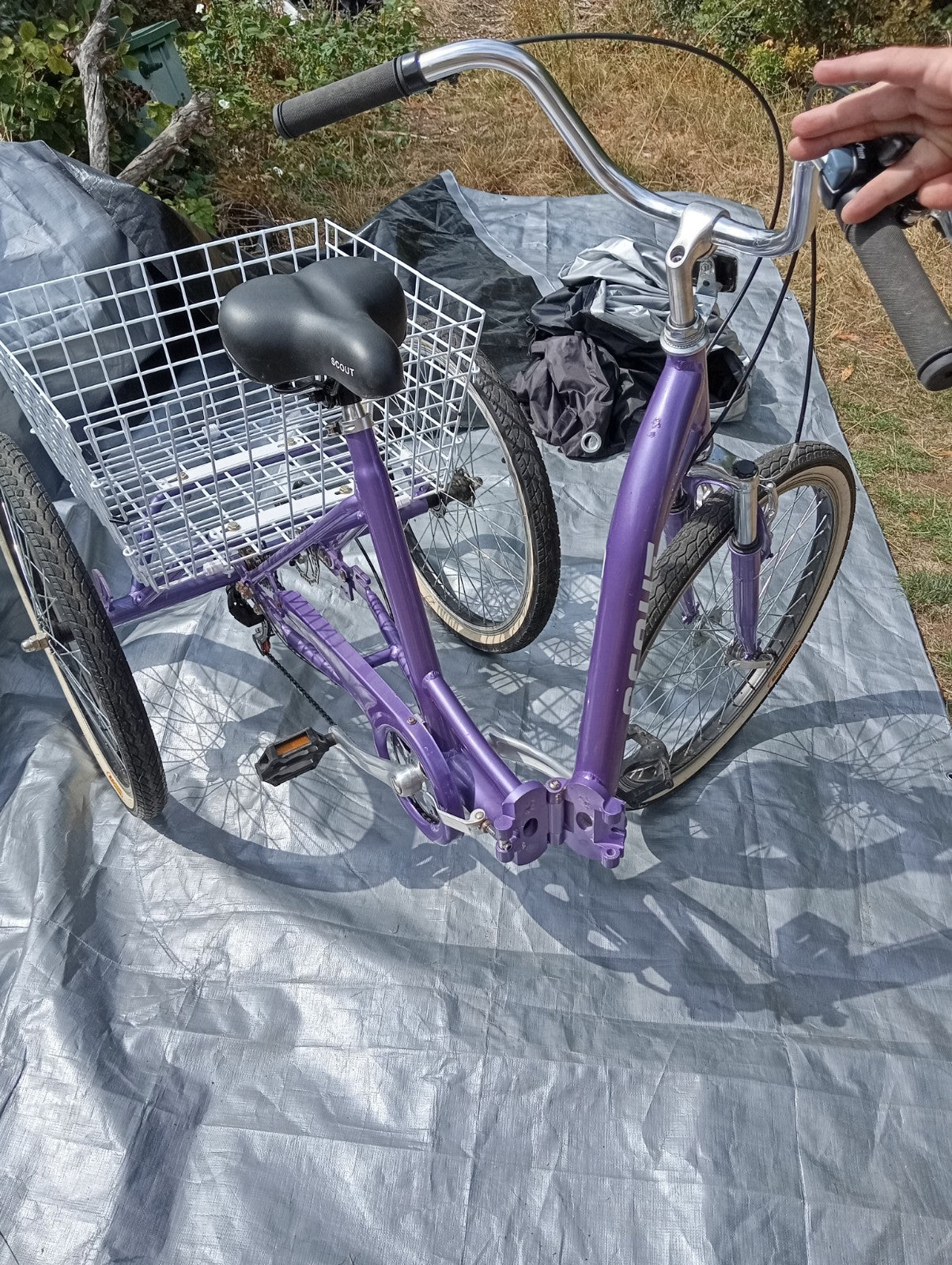 Scout Adult 24" Folding Tricycle