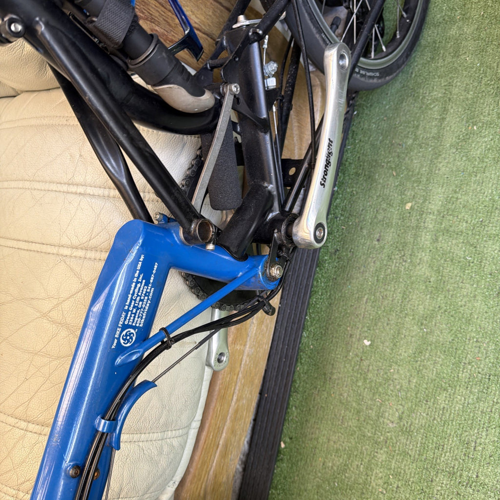 ￼ Bike Friday Folding Bike Nine Speed 16 Inch Wheels ￼￼