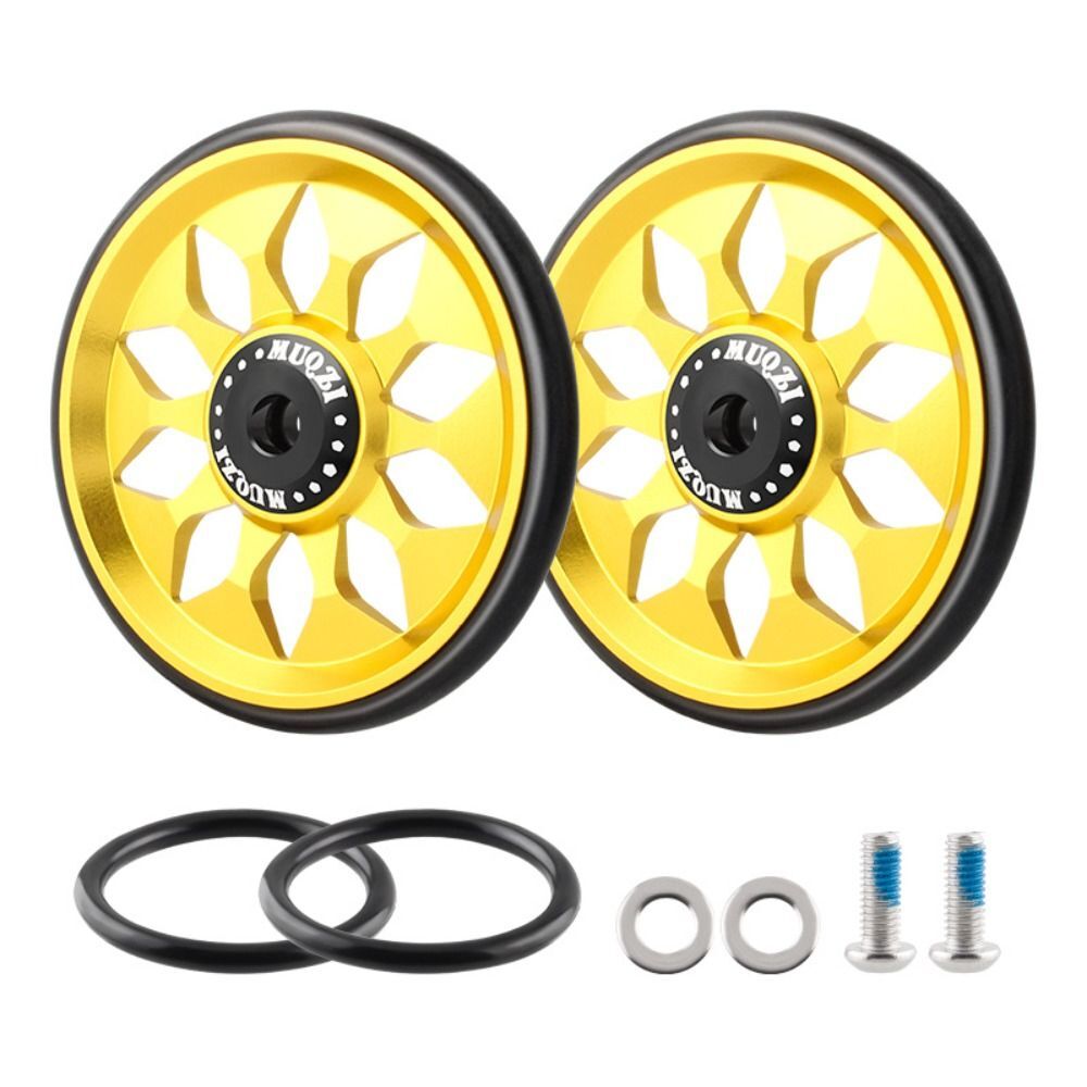 1 Pair Ceramic Bearing Easy Wheel for Brompton Folding Bicycle Bike