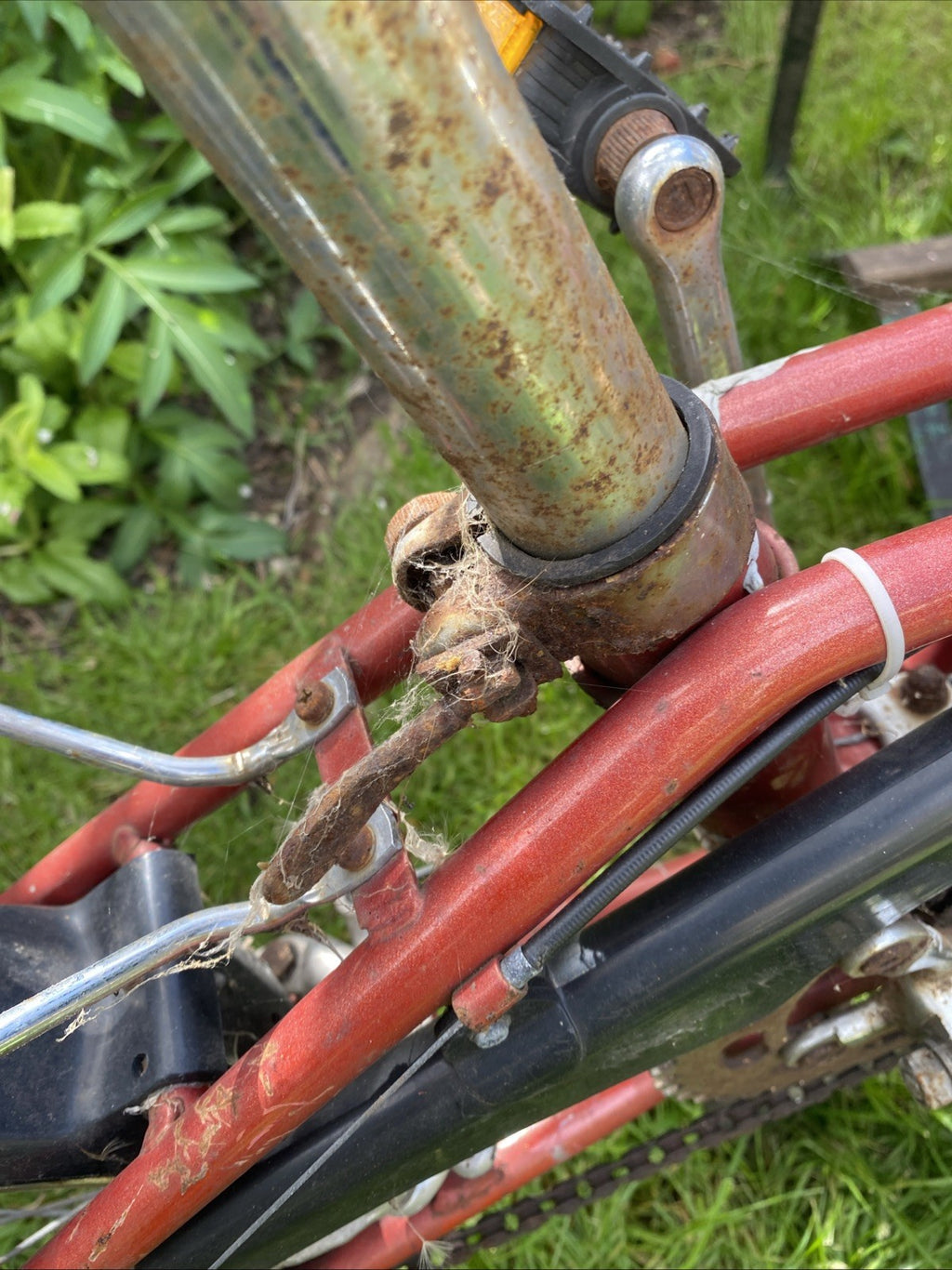 Vintage Dahon Folding Bicycle 3speed For Restoration Barn Find