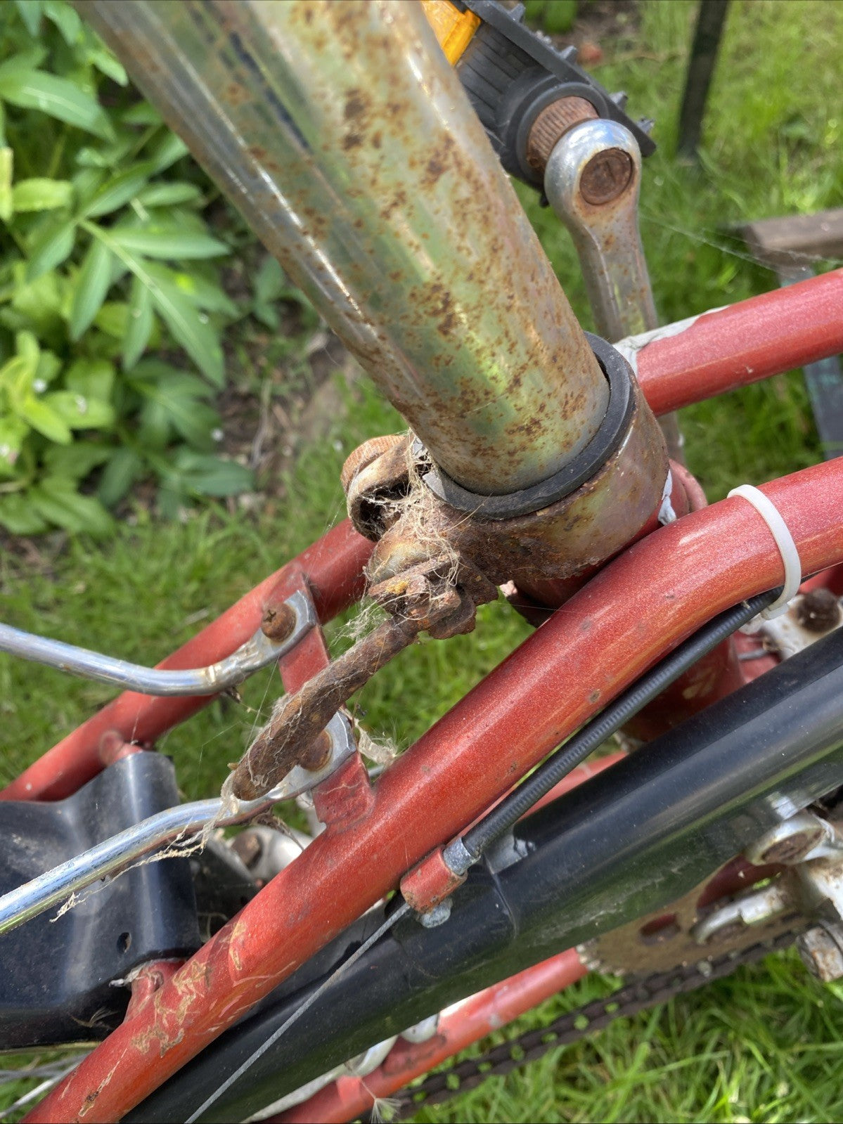 Vintage Dahon Folding Bicycle 3speed For Restoration Barn Find