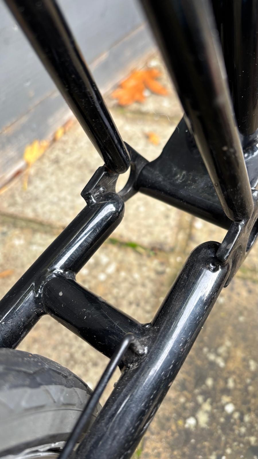 Project Folding Bike includes Genuine Brompton Front Forks SA 3 speed wheel set