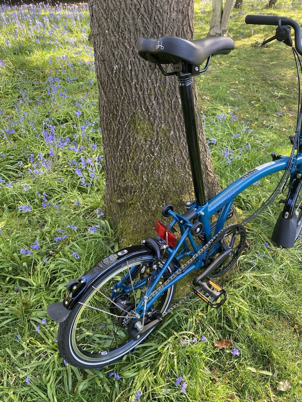 Brompton C-Line 6-Speed in Ocean Blue (Discontinued) - Mid bar - April 2026 -New