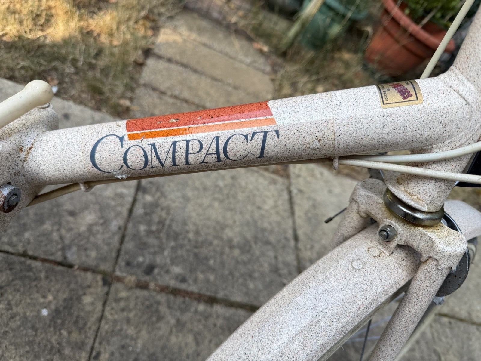 The Raleigh compact folding bike