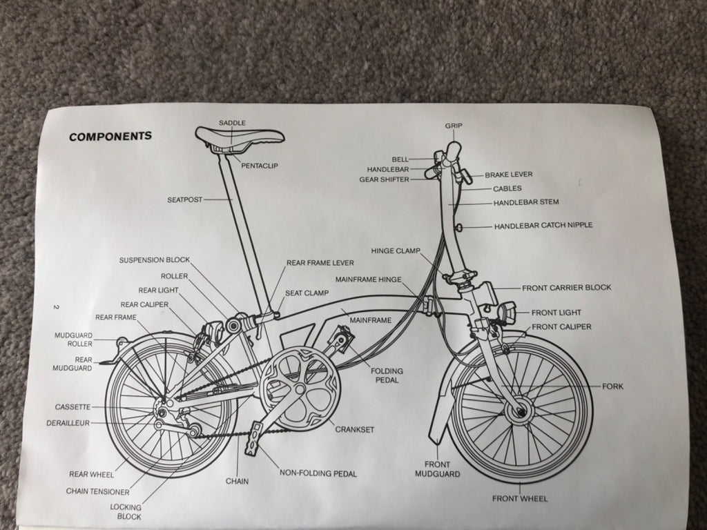 Brompton x CHPT3 V4 Limited Edition Folding Bike. Brand New in Box
