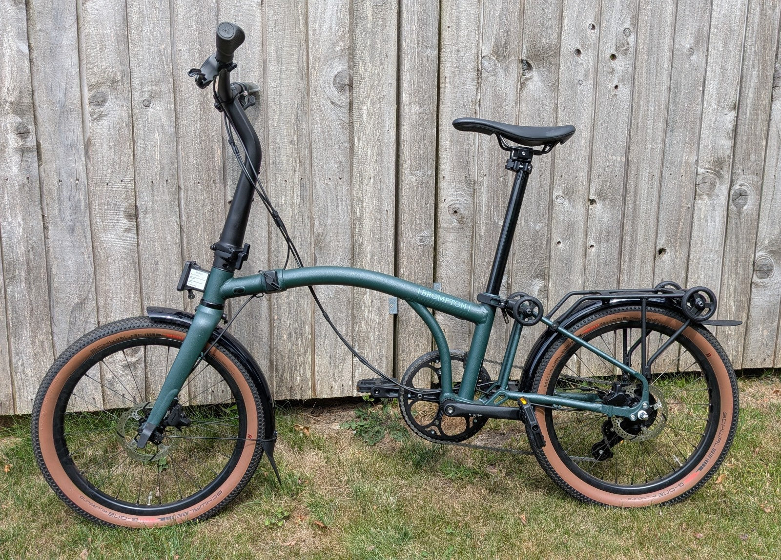 Brompton G Line  |  Large Frame  |  Forest Green  |  Hydraulic Brakes