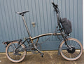 Brompton Electric C Line (2022) Folding Bike 6 Speed Great Condition