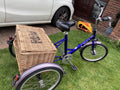 Pashley Tri-1 Adult Foldable Tricycle Trike with F&M basket, cover & extras