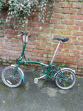 Brompton Folding Bike 3-Speed, Green